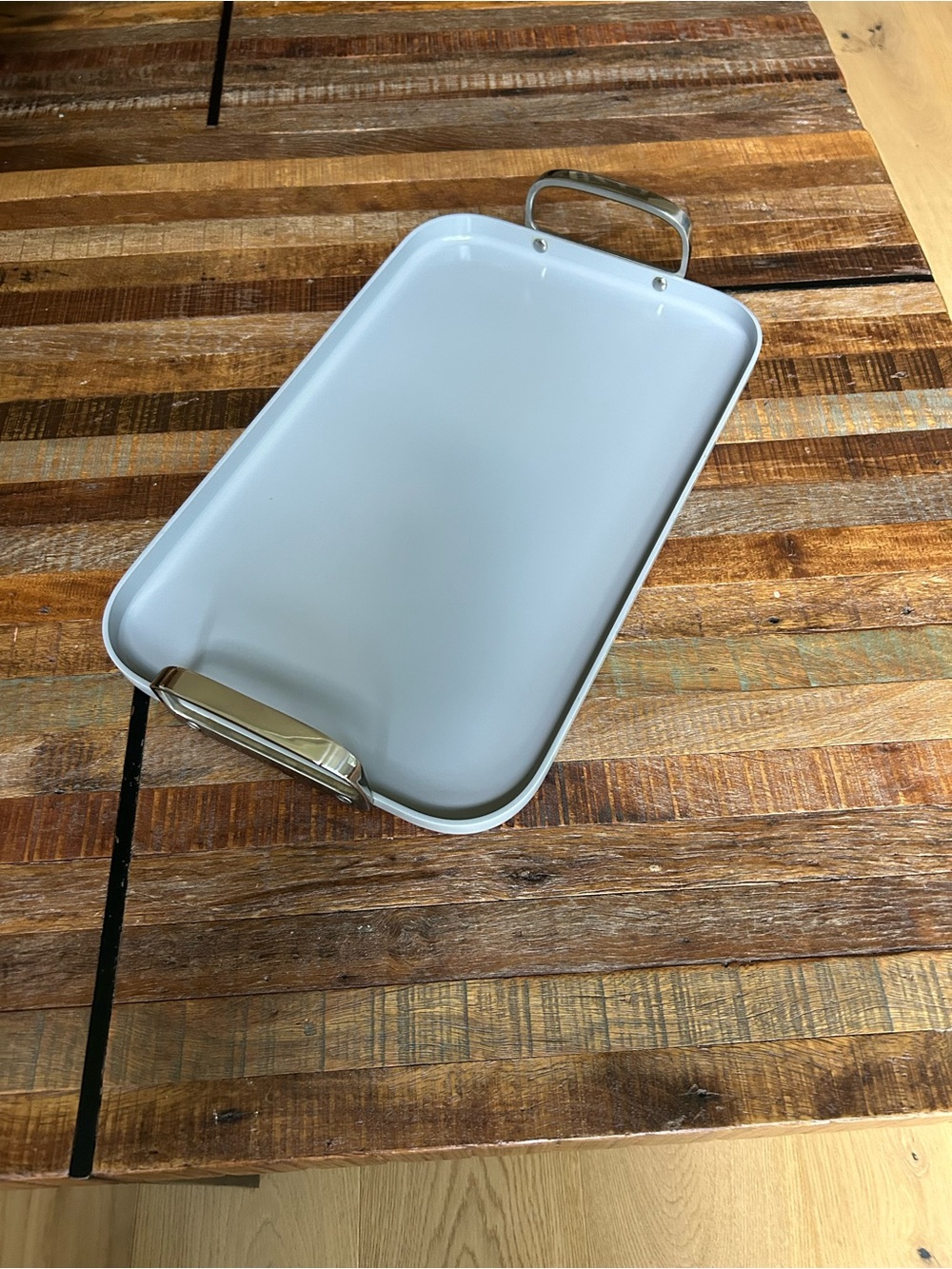Caraway Double Burner Griddle.